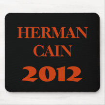 HERMAN CAÏN 2012 TAPIS DE SOURIS