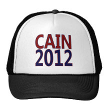 Herman Cain 2012 Trucker Hats
