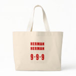 Herman Cain 999 Plan Canvas Bags