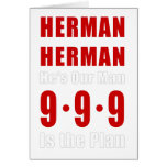 Herman Cain 999 Plan cards