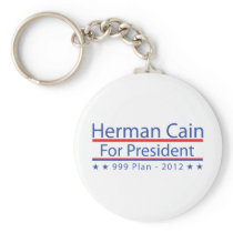 Herman Cain 999 Plan Key Chain