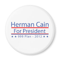 Herman Cain 999 Plan Magnet