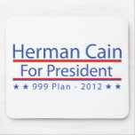 Herman Cain 999 Plan Mouse Pad