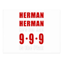 Herman Cain 999 Plan Post Cards