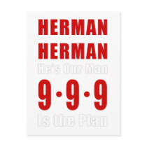 Herman Cain 999 Plan Postcards