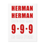Herman Cain 999 Plan postcards