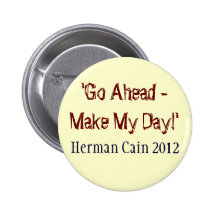 Herman Cain button