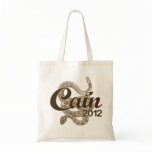 Herman Cain for President 2012 DTOM "Tea Tote" Tote Bag