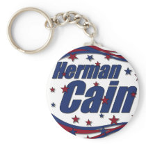 Herman Cain for President 2012 Keychains