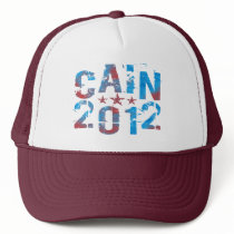 Herman Cain for President in 2012 Trucker Hat