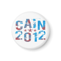 Herman Cain for President in 2012 Magnets