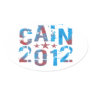 Herman Cain for President in 2012 Sticker