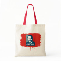 Herman Cain Grope Canvas Bags