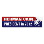 Herman Cain in 2012 Bumper Stickers