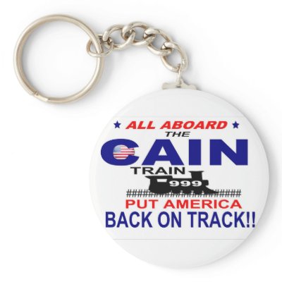 Herman Cain Key Chain by urbandigitalent