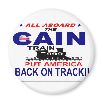 Herman Cain Fridge Magnet