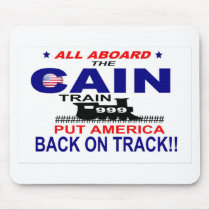Herman Cain Mouse Pad