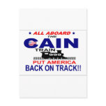Herman Cain Postcard