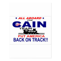 Herman Cain Postcard