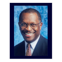 Herman Cain Postcards