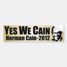 Herman Caïn pour le président Autocollants Pour Voiture
