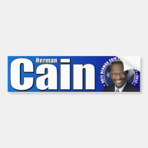 Herman Caïn pour le président Autocollants Pour Voiture