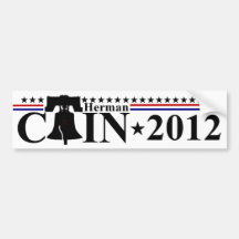 Herman Caïn pour le président Autocollant Pour Voiture
