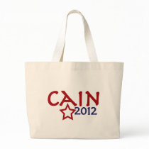 Herman Cain President 2012 Canvas Bags