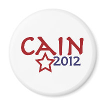 Herman Cain President 2012 Refrigerator Magnets