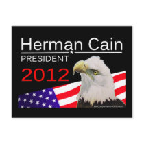 Herman Cain - President 2012 Post Cards