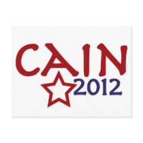 Herman Cain President 2012 Post Cards