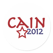 Herman Cain President 2012 Sticker
