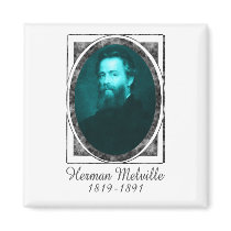 Herman Melville Refrigerator Magnets
