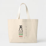 Herman Snellen Eye Chart to Estimate Visual Acuity Bags