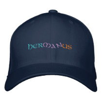 Hermanus save the whales embroidered caps