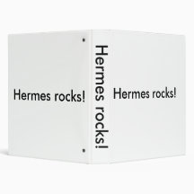 Hermes rocks!, Hermes rocks! 3 Ring Binder