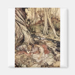 Hermia and Lysander Refrigerator Magnets