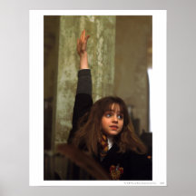 Hermione raises her hand poster