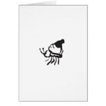 Hermit Crab Greeting Card