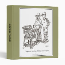 Hernia Cartoon Binder