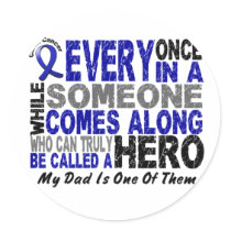 HERO COMES ALONG 1 Dad COLON CANCER