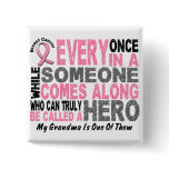 HERO COMES ALONG 1 Grandma BREAST CANCER T-Shirts