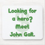 Hero John Galt Mouse Mat