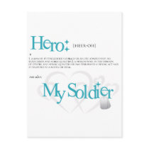 Hero: My Soldier Post Cards