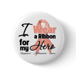 Hero - Uterine Cancer Ribbon Buttons