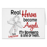 Heroes Become Angels Boyfriend Lung Cancer Greeting Card