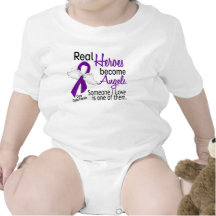 Heroes Become Angels Cystic Fibrosis Baby Bodysuit