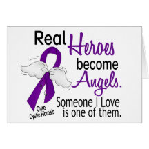 Heroes Become Angels Cystic Fibrosis Card