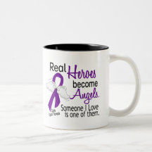 Heroes Become Angels Cystic Fibrosis Coffee Mugs