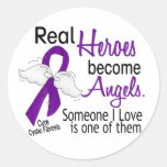 Heroes Become Angels Cystic Fibrosis Stickers